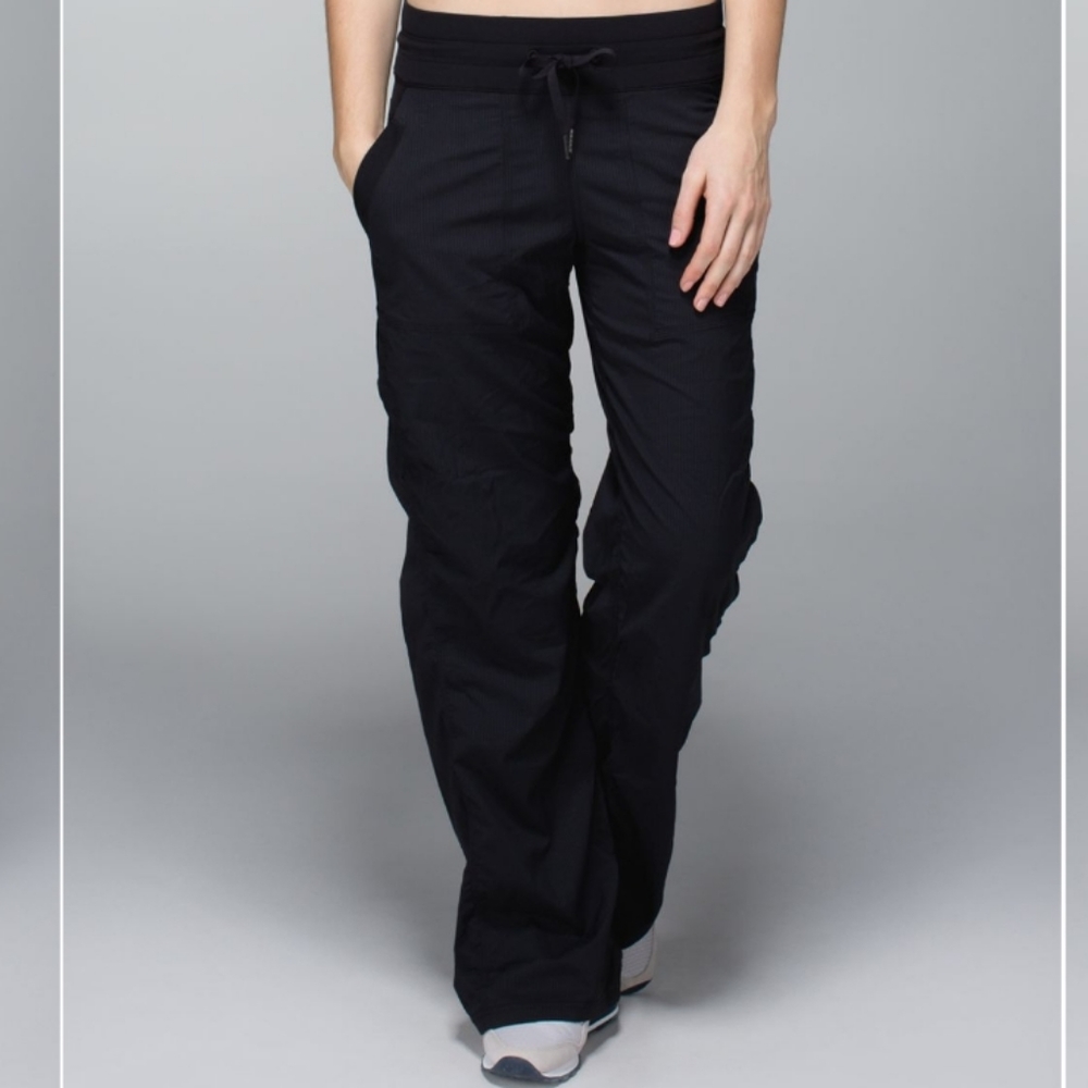 Lululemon Dance Studio Pants Black Unlined Size 8
